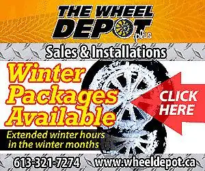 WE HAVE A VERY LARGE SELECTION OF NEW AND USED ALLOY OR STEEL RIM AND TIRE PACKAGES AVAILABLE WITH S...