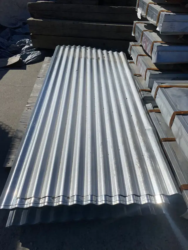 NEW 29 GAUGE CORRUGATED GALVANIZED 29 GAUGE STEEL SIDING in Roofing in Calgary - Image 5