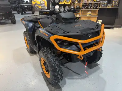 2027 CAN-AM OUTLANDER XT-P 1000R ATV STOCK #A122953 101 HP ROTAX ENGINE SELECTABLE 2WD/4WD/4WD WITH...