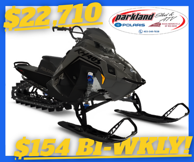 18 MONTH WARRANTY! $1,000 REBATE ENDS JUNE 30! PAYMENTS LOW AS $154 BIWKLY! 2025 POLARIS 9R RMK KHAO...