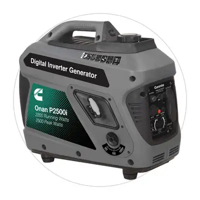 Cummins Onan P2500i Inverter Generator Great for - Small appliances, Electronics, Tailgating Camping...