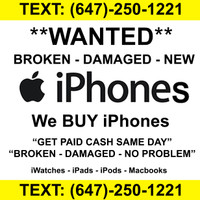 We Buy Broken Cracked New Phones for Cash