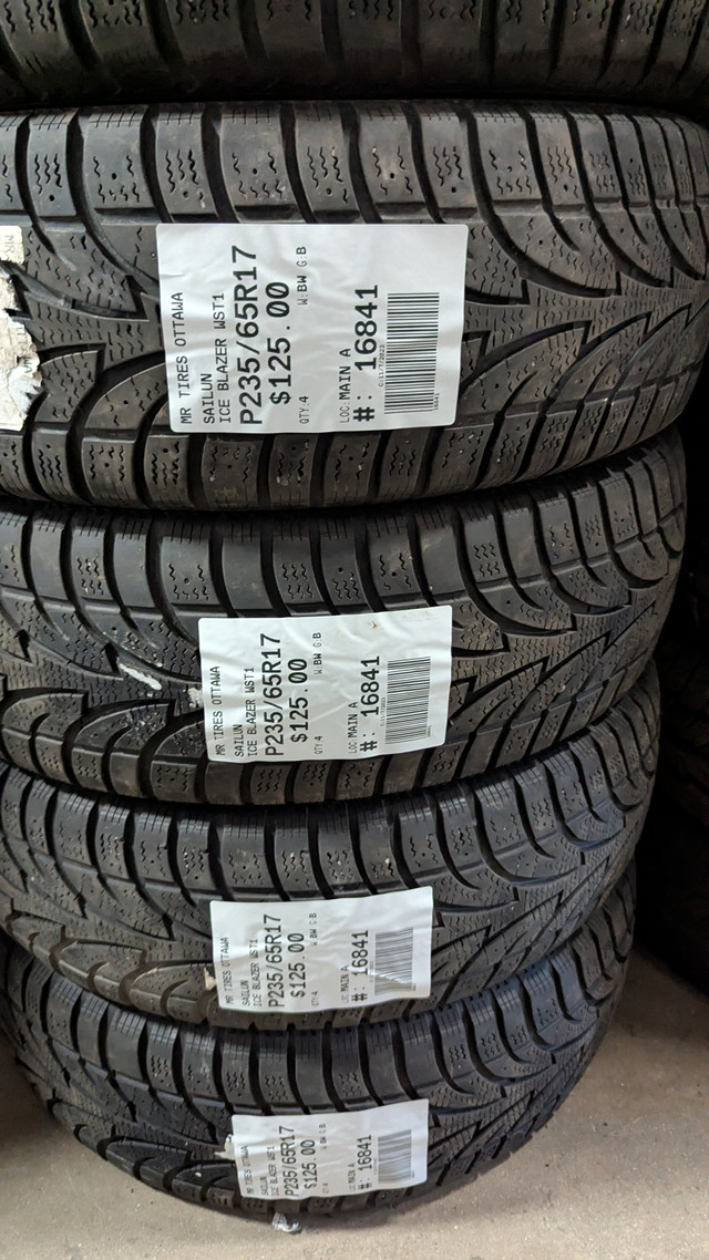 P235/65R17 235/65/17 SAILUN ICE BLAZER WST1 TAG # 16841 in Tires & Rims in Ottawa