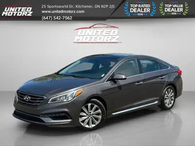 2015 Hyundai Sonata Sport SAFETY CERTIFIED Low Kms !!! 2015 Hyundai Sonata, a stylish and comfortabl...