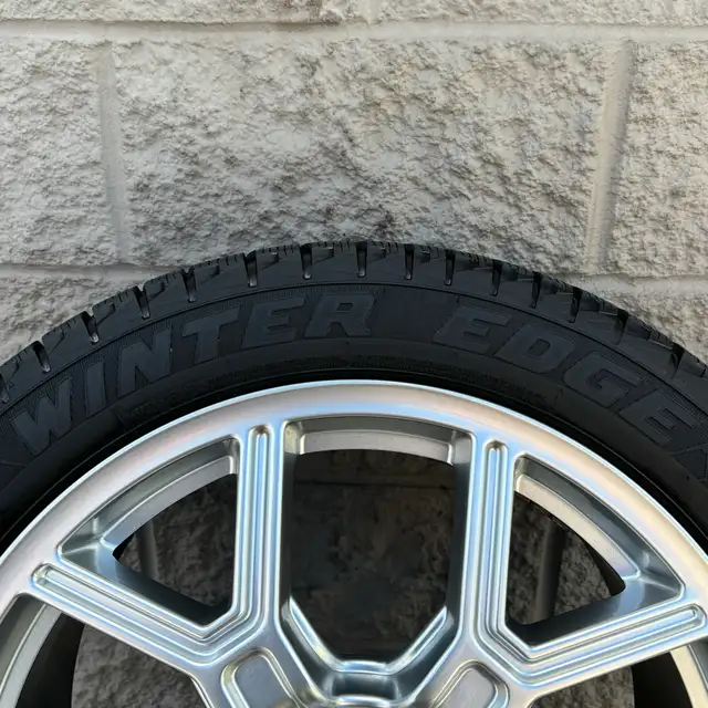 (99%) 4x 245/45R18 MotoMaster Winters w/ Jaguar / Volvo Rims in Tires & Rims in City of Toronto - Image 7