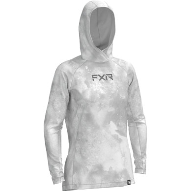 FXR Ladies White Grey ATTACK UPF PULLOVER HOODIE  Sale in Other in Winnipeg