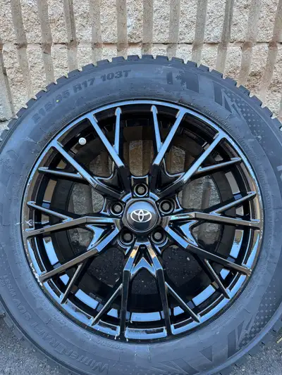 Brand New Toyota Corolla Cross Winter package in 17" pairing with Kumho Wintercraft Wheel: 17x8 RS D...