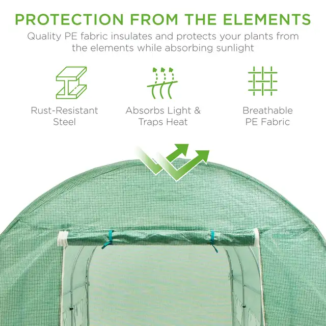 NEW 15X7X7 FT WALK IN GREENHOUSE TUNNEL GH150707 in Other in Regina - Image 4