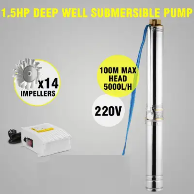 NEW 4" STAINLESS STEEL DEEP WELL 1 HP OR 2 HP 1 HP @ $199.95 EA 4SPM209 2 HP @ $259.95 EA 4SPM214 NE...