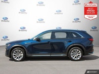 New Price! Odometer is 11082 kilometers below market average! Deep Crystal Blue Mica 2025 Mazda CX-9... (image 1)
