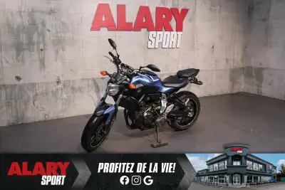 Alary Sport Cette MOTOCYCLETTE YAMAHA FZ-07 ABS 2017 est disponible DÈS MAINTENANT! Contactez-nous a...