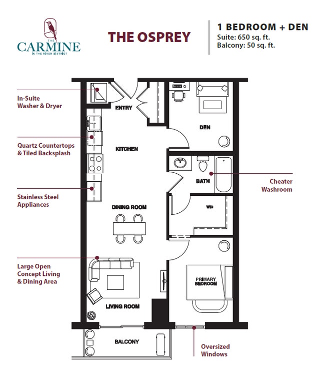 One Bedroom Plus Den With MillionDollar Views of Grand River Long