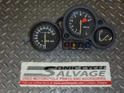 sonic cycle has 1989 - 1990 kawasaki zx -7r gauges oem in good working cond. $250.00 shipping availa...
