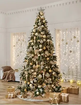 9 Foot Pre-Lit Christmas Tree - Used 1 year, View more