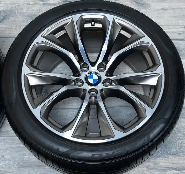 2018 BMW X5 / X6 OEM 20" Rims & RF Tires 99% *AMAZING* in Tires & Rims in Markham / York Region - Image 5