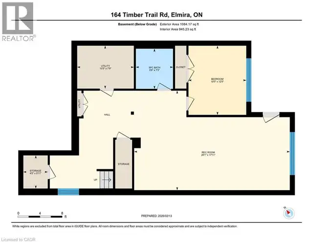 164 TIMBER TRAIL Road Elmira, Ontario in Houses for Sale in Kitchener / Waterloo - Image 40
