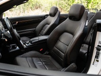 2017 Mercedes Benz E-400 Cabriolet AMG Sport White Exterior on Dark Brown Interior comes with Naviga... (image 9)