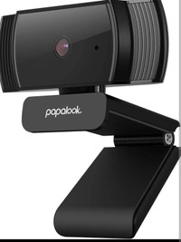2022 PAPALOOK HD 1080P Webcam AF925 with Auto Focus, Fold-and-Go