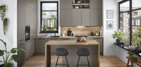 L-Shaped Kitchen Cabinets 461