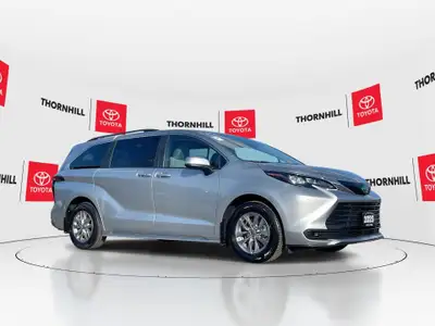Thornhill Toyota Proudly Presents This Silver 2025 Toyota Sienna with LE 8-Passenger Package, Featur...