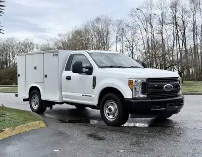2017 Ford F-350 2017 Ford F-350 XL Super Duty 6.7L Power Stroke Service Box Storage Compartment Rear...