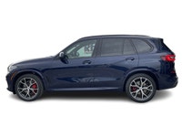 2023 BMW X5 xDrive40i Tanzanite Blue II Metallic Black w/Sensafin Upholstery, Adaptive M Suspension,... (image 4)