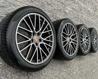 (98%) 4x Porsche Cayenne 21" OEM Summer Wheels Package City of Toronto Toronto (GTA) Preview
