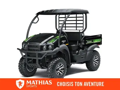 Concessionnaire des véhicules neufs et d'occasion. Côte à côte KAWASAKI MULE SX 4x4 XC LE 2026 Empru...
