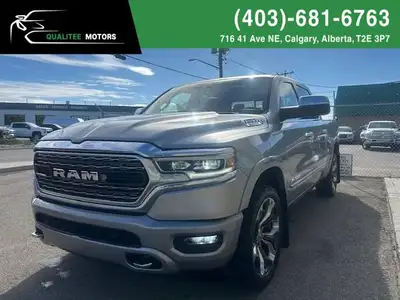 2019 RAM 1500 LIMITED CREWCAB 5.7L HEMI NO ACCIDENTS, NO CLAIMS WITH GREAT SERVICE HISTORY! QualiTee...