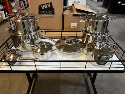 VeV Vigano 16-Piece Cookware VEVITALIANO16, View more