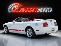 2007 Ford Mustang GT Convertible White Exterior on Red Interior and Powerful 8-Cylinder Engine. This... (image 5)
