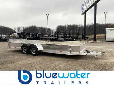 Canadian Mennonite Built Tandem Axle Aluminum Utility Trailer is $7,080.00 or $141.59/month! Ord: E1...