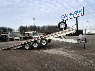 Canada Trailers Tilt Deck Trailers 102in. x 24' starting at $20,475.00 or $409.46/month! Models Buil...