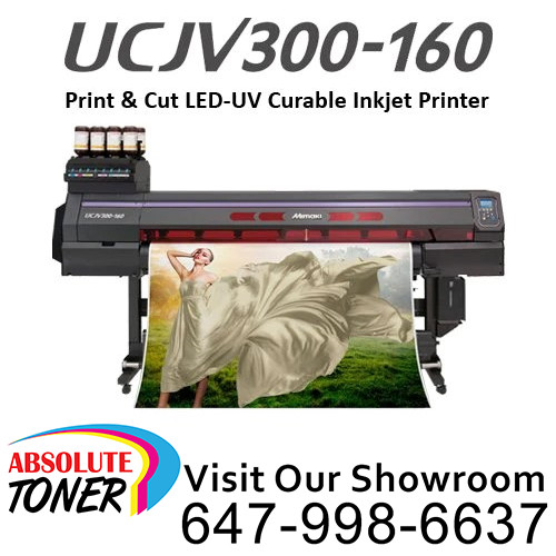 $478/Month Brand New Mimaki UCJV300-160 64-Inch UV Print and Cut in Printers, Scanners & Fax in City of Toronto - Image 3