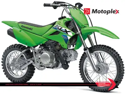 Motoplex St-Eustache KLX110R Comme moto conviviale pour les debutants ou instrument de plaisir la KL...