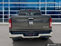 Granite Crystal Metallic 2019 Ram 1500 Big Horn/Lone Star 4x4, 8-Speed Automatic, 3.6L V6, Navigatio... (image 4)