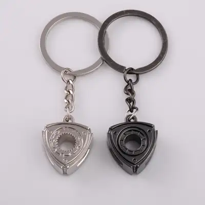 New very good quality mazda Rx7,Rx8, rotary engine key chains black or silver please order from www....