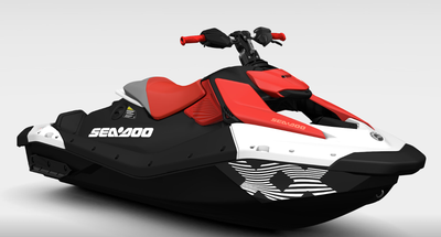 2026 Sea-Doo Spark Trixx 1up 90 HP – Dragon Red Lightweight, playful, and built to perform tricks. T...