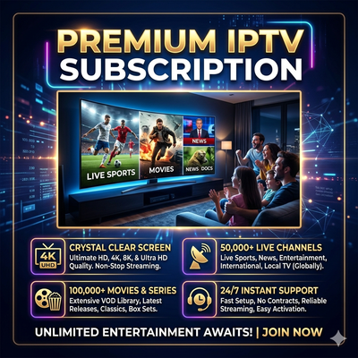 Fastest IPT\/ 4K channels, View more