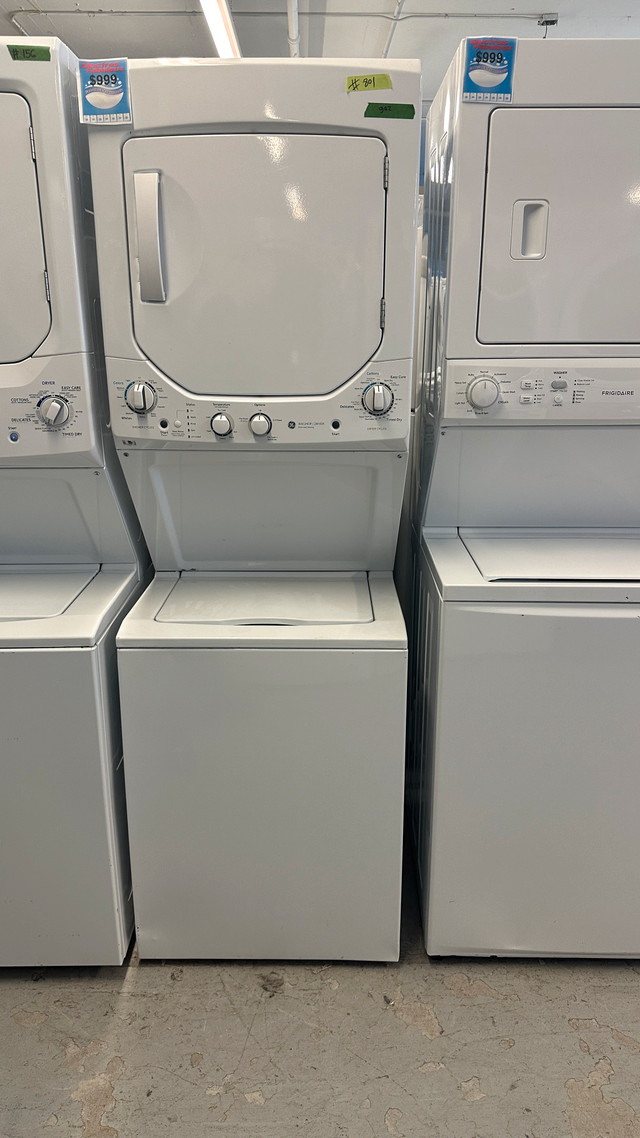 2801-Laveuse Sécheuse Combiné GE Washer Dryer Unitized dans Laveuses et sécheuses  à Ville de Montréal