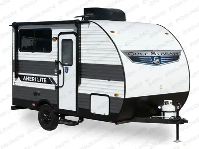 The 2026 Super Lite 134RD by Gulf Stream is a compact, ultra-light travel trailer designed for simpl...