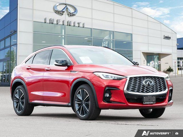 2025 INFINITI QX55 ESSENTIAL | AWD | Low KM | One Owner | 360 in Cars & Trucks in London