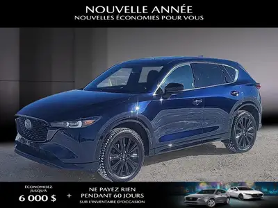 2023 Mazda CX-5 Le Mazda CX-5 Sport Design Turbo 2023 se démarque par son style audacieux et son all...