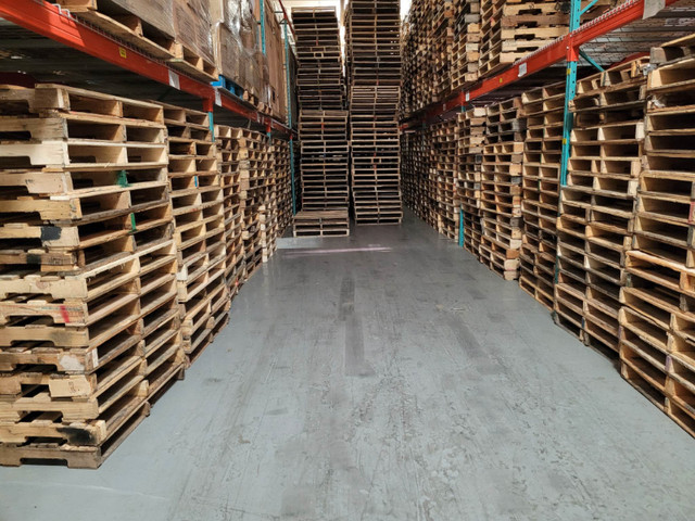 wood ♻used♻ PALLET♻♻ 4SALE and STORAGE spaces 4 rent in Other in Mississauga / Peel Region - Image 3