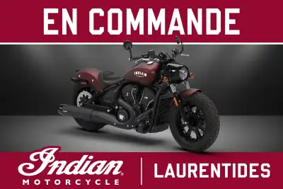 Alary Sport Cette MOTOCYCLETTE INDIAN SCOUT BOBBER LIMITED + TECH 2026 est disponible DÈS MAINTENANT...