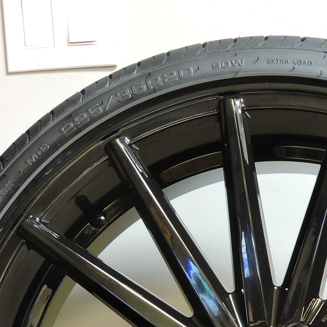 NEW! GLOSS BLACK 20" rims & NEW TIRES! $1350/SET - Armed RIVAL! in Tires & Rims in Regina - Image 4