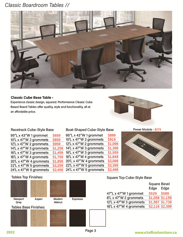 Conference Room and Training Room Tables - Halifax, NS in Desks in Dartmouth - Image 2