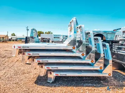 Hillsboro Aluminum 7' x 7' Truck Deck to fit SB, SRW Trucks -Fits any short box, single wheel truck...