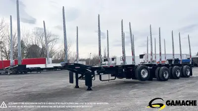 Trailer / Remorque - # STOCK: R-36083 2024 MANAC 48' LOG TRAILER REMORQUE À BILLOTS 2024 MANAC 48' L...