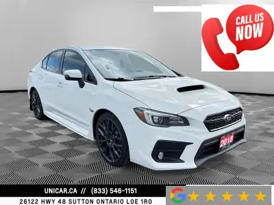 2018 Subaru WRX Sport-Tech Safety Certification Included Financing & Warranty Options Available ____...